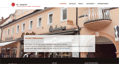 Desktop Screenshot of dr-wagner.info